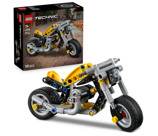 LEGO TECHNIC 42225 Żółty motocykl - 1489548 - zdjęcie 2